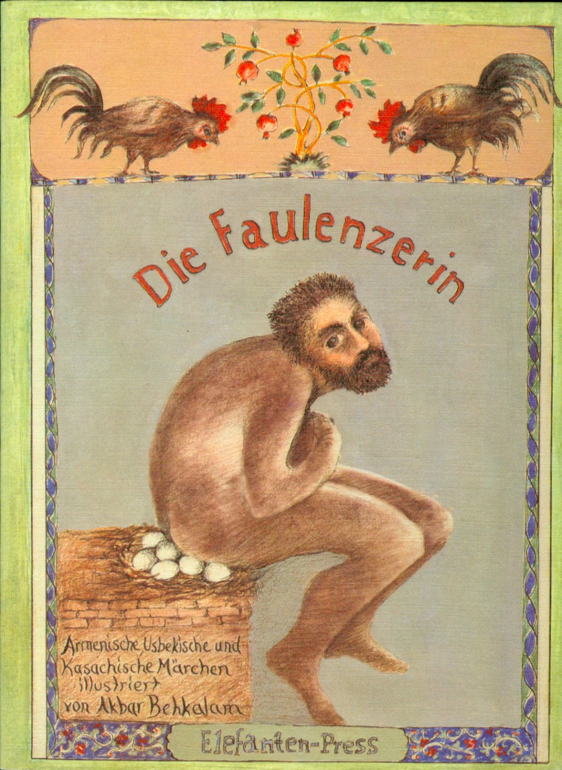 Akbar-Behkalam-Illustr+Die-Faulenzerin-Armenische-Usbekische-und-Kasachische-Märchen